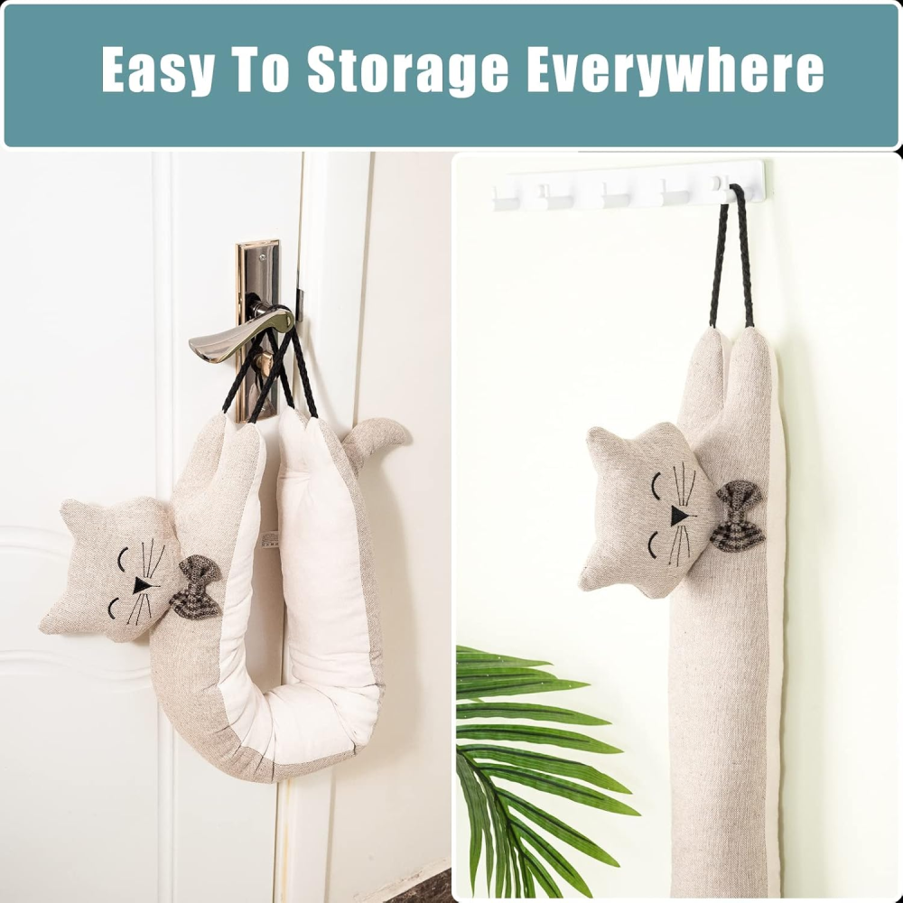 Декоративний валик-обмежувач від протягів «Кіт» Луцьк - фото 2