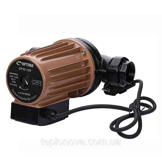 Насос циркуляційний Optima OP32-120 220 мм + гайки, + кабель із виделкою! Чернівці