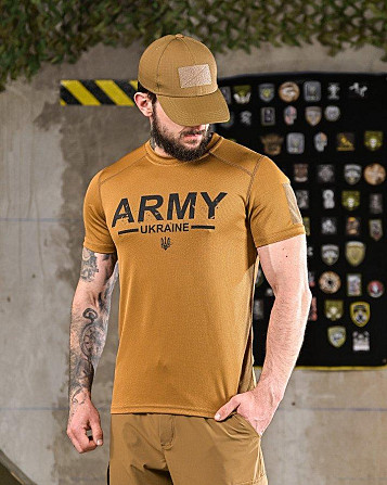 Тактична потовідвідна футболка OBLIVION Army ВТ1036 Київ - фото 3