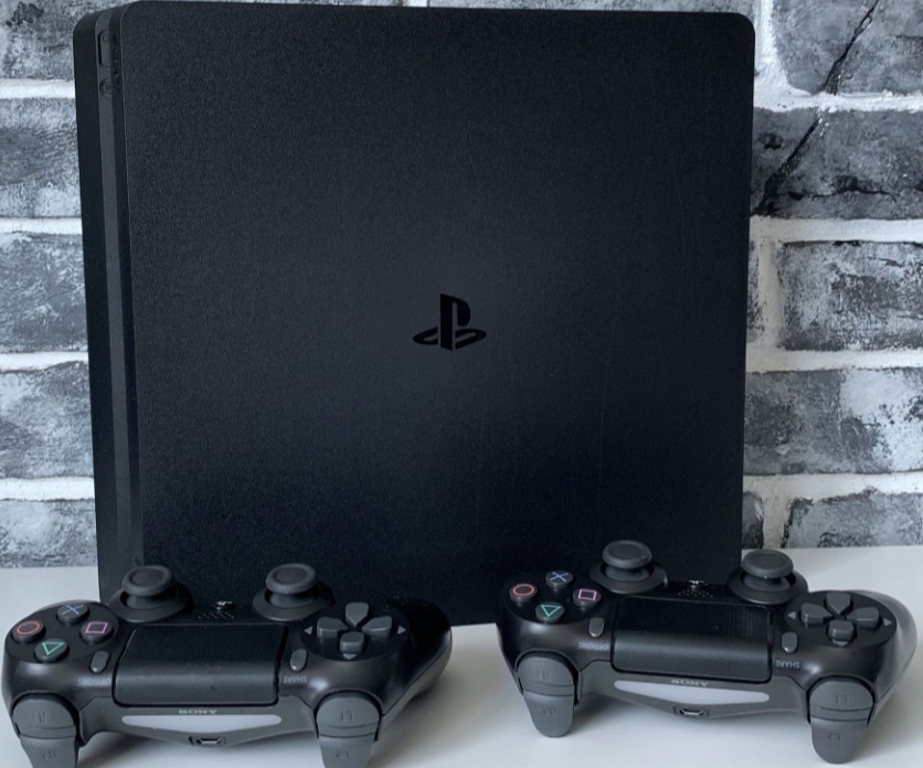 Приставка SONY PlayStation PS4 SLIM 500Gb. / 1TB. 15игр ,2 джойстика - Пс4 2208а. Киев - изображение 2