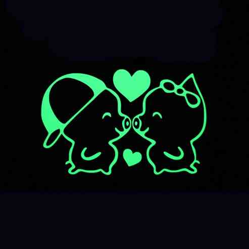 Наклейка люминесцентная 