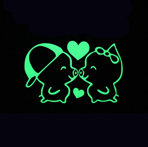 Наклейка люмінесцентна "Хрюшки" - 10*15см Київ - фото 1