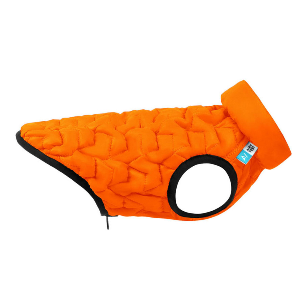 Куртка двостороння AiryVest UNI, розмір XS 28, помаранчево-чорна Київ - фото 1