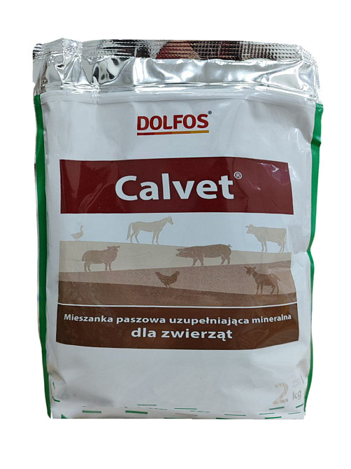 Премікс вітамінно-мінеральний Дольфос Кальвет (для всіх с/г тварин), 2 кг Польща Вінниця - фото 1
