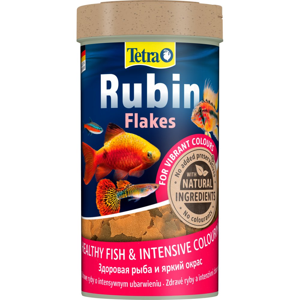 Корм Tetra Rubin Flakes для аквариумных рыбок для окрашивания хлопья 52 г/250 мл Киев - изображение 10