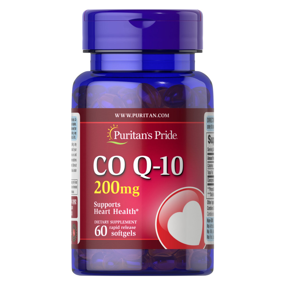 Q-SORB™ Co Q-10 200 mg - 60 Rapid Release Softgels Луцьк - фото 1