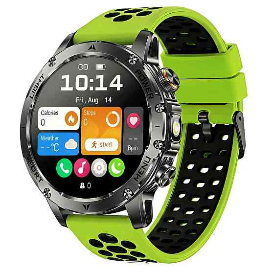 Розумний смарт-годинник Smart Power Ultra Venom Green (3 ремінці) Вінниця
