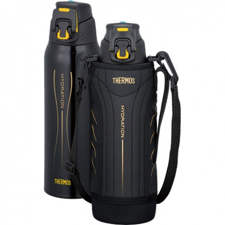 Спортивний термос із сумкою 1 літра Thermos "Vacuum Insulation Sport Bottle FFZ-1000F" (140050) Нововолинськ - фото 2