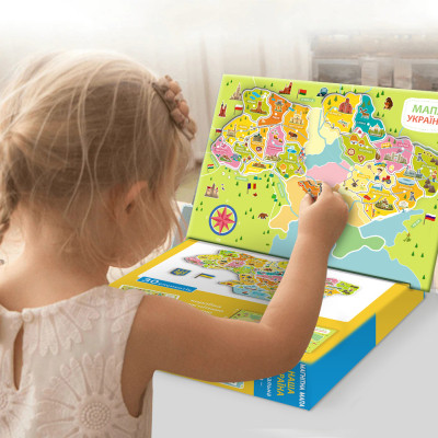 Навчальний набір DoDo Магнітна мапа України (200268) Вінниця - фото 8