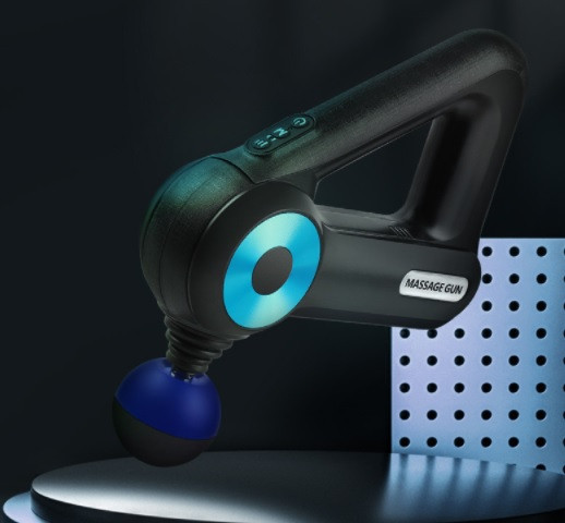 Перкуссионный массажер c 9 насадками Sk-8890 Ударный массажер триггерных точек 2500 mAh Винница - изображение 9
