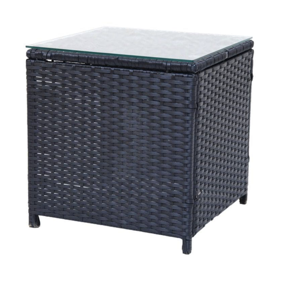 Набір меблів з ротанга LUXURY для саду, балкона, тераси та дачі, зручний комплект: стіл і два крісла Київ - фото 6