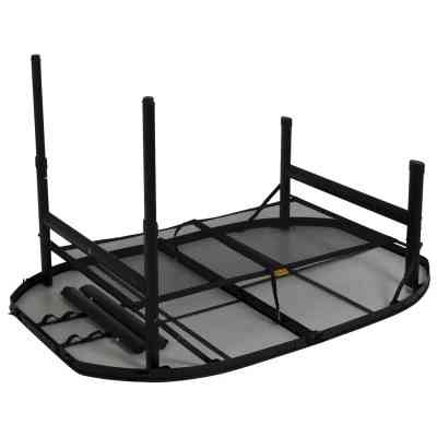 Туристичний стіл Bo-Camp Northgate Oval 120x80 cm Black/Grey (1404187) Вінниця