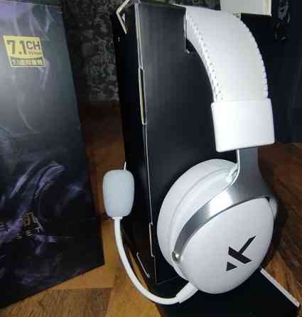 Навушники ігрові Mchose V9 PRO Білі. Харків