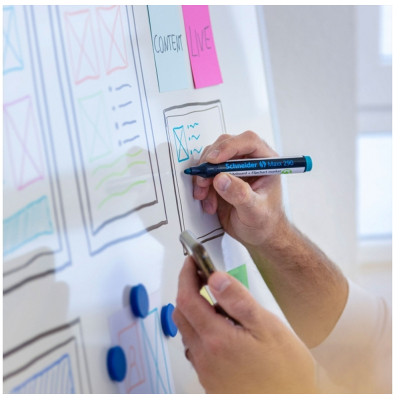 Набор маркеров Schneider 6 маркеров для досок и флипчартов MAXX 290 в блистере (S129096) Винница - изображение 4