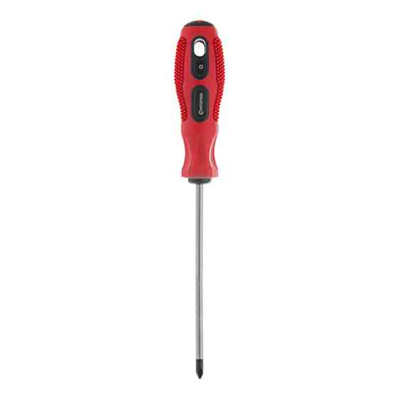 Викрутка хрестова, PH1×125 мм, Cr-V INTERTOOL VT-3138 Київ