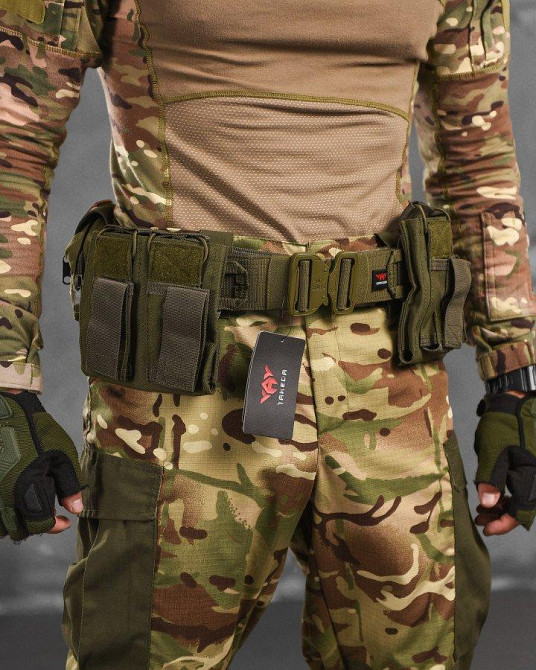 Тактичний розвантаження РПС YAKEDAз ременем, підсумками та стропами MOLLE ПР8527 Одеса - фото 3