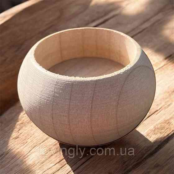 Деревянный подсвечник  для чайной свечи Ирпень