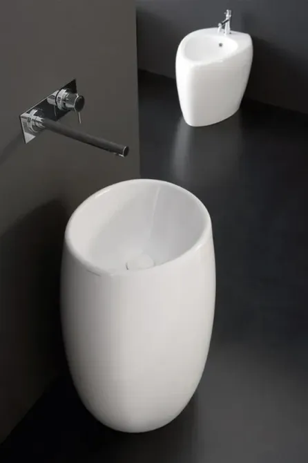 Раковина  Scarabeo 51x42,5x85 8603 Киев - изображение 1