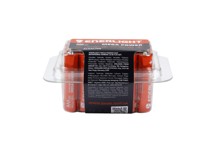 Батарейка мініпальчик ENERLIGHT MEGA POWER AAA 1.5V бокс 24 шт. Рівне - фото 2
