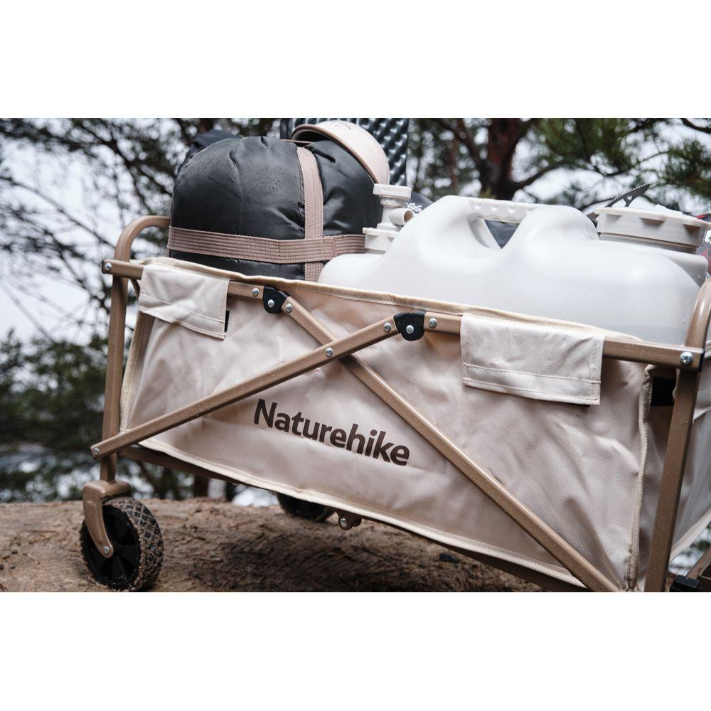 Складная тележка ТС06 Naturehike CNH22JU012 72л (Песочная) Винница - изображение 5
