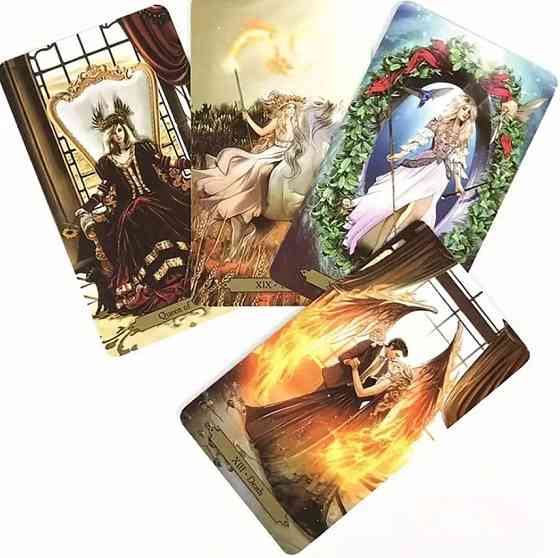 Карты Таро Волшебников, Барбара Мур. Таро Волшебников (Wizards Tarot). Средние 10,5х6 см. Киев