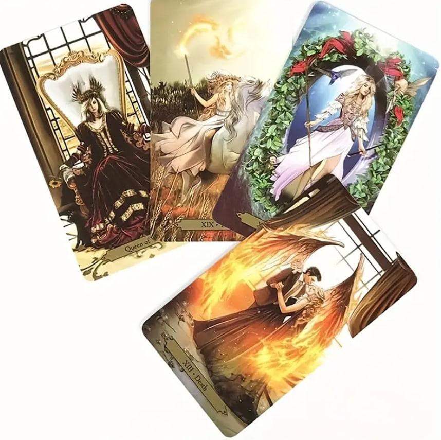 Колода Таро Чарівників. Барбара Мур. Таро Чарівників (Wizards Tarot). Середня колода 10,5х6 см. Київ - фото 2