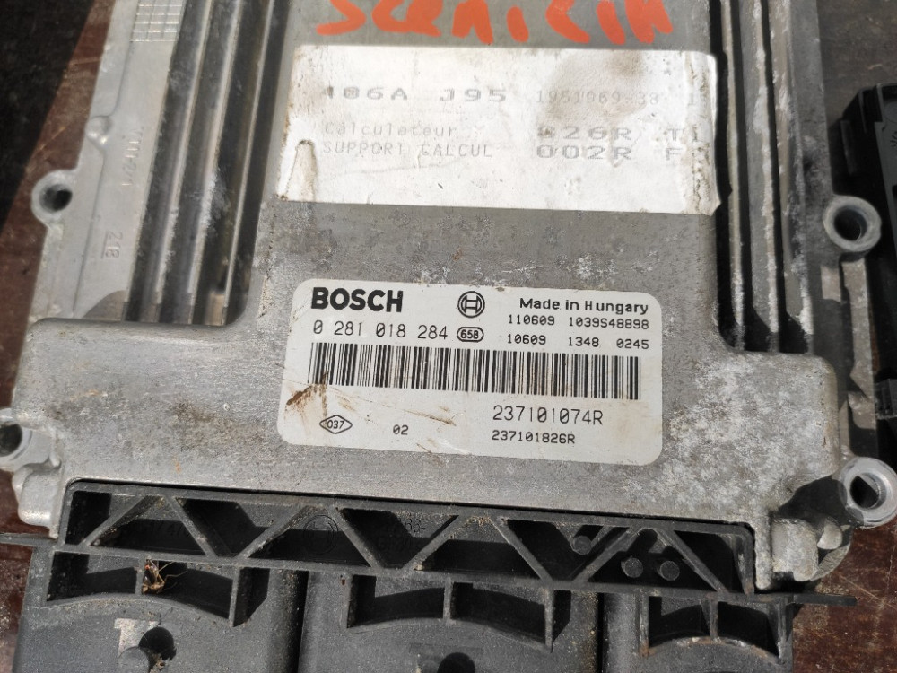 Блок керування двигуном комплект Renault Scenic III 1.6 dci 2009-2016 (237101826R) Ковель - изображение 2