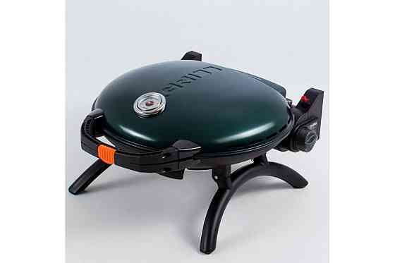 КОМПЛЕКТ Портативний переносний газовий гриль O-GRILL 600T, зелений + шланг в подарунок! Код: 011679 Рівне