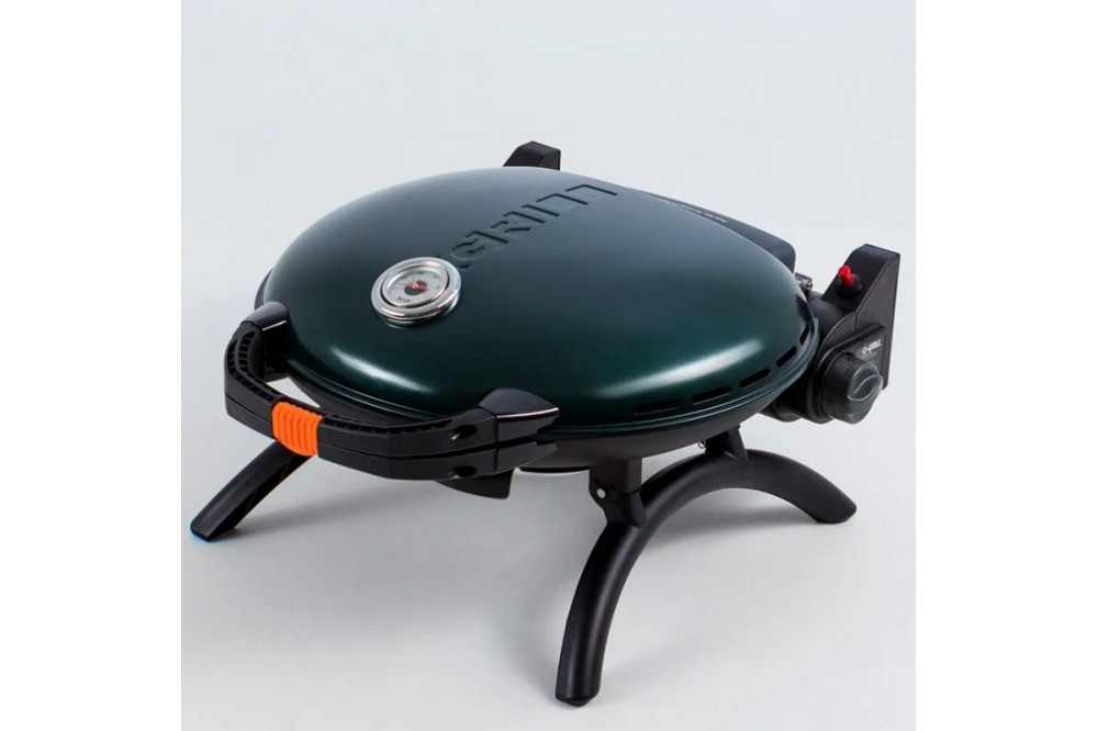 КОМПЛЕКТ Портативний переносний газовий гриль O-GRILL 600T, зелений + шланг в подарунок! Код: 011679 Рівне - фото 4