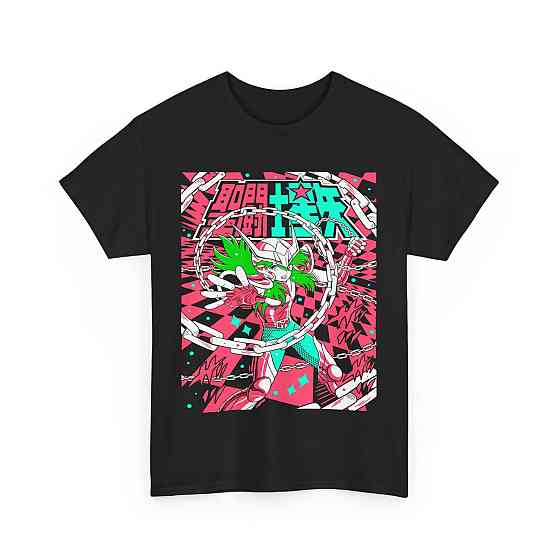 Футболка для хлопчика з аніме принтом Саінт Сеійа Аніме Косплай оверсайз (зріст від 165 до 180) Чорний AnimeJ0197m Дніпро