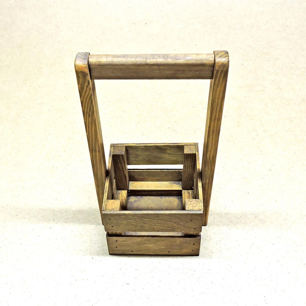 Подарунковий кошик "Шервуд 12х12" капучино Миколаїв - фото 6