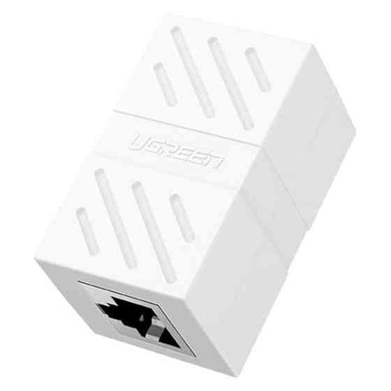 Соединитель витой пары RJ45 Ugreen NW114 20311 (Белый) Николаев