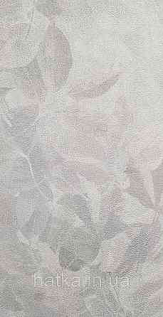 Шпалери вінілові на флізеліні Grandeco Time метрові квіти листя зелені рожеві сірі Київ