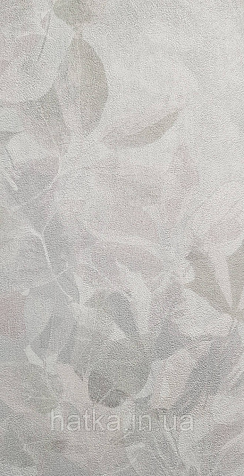 Шпалери вінілові на флізеліні Grandeco Time метрові квіти листя зелені рожеві сірі Київ - фото 2