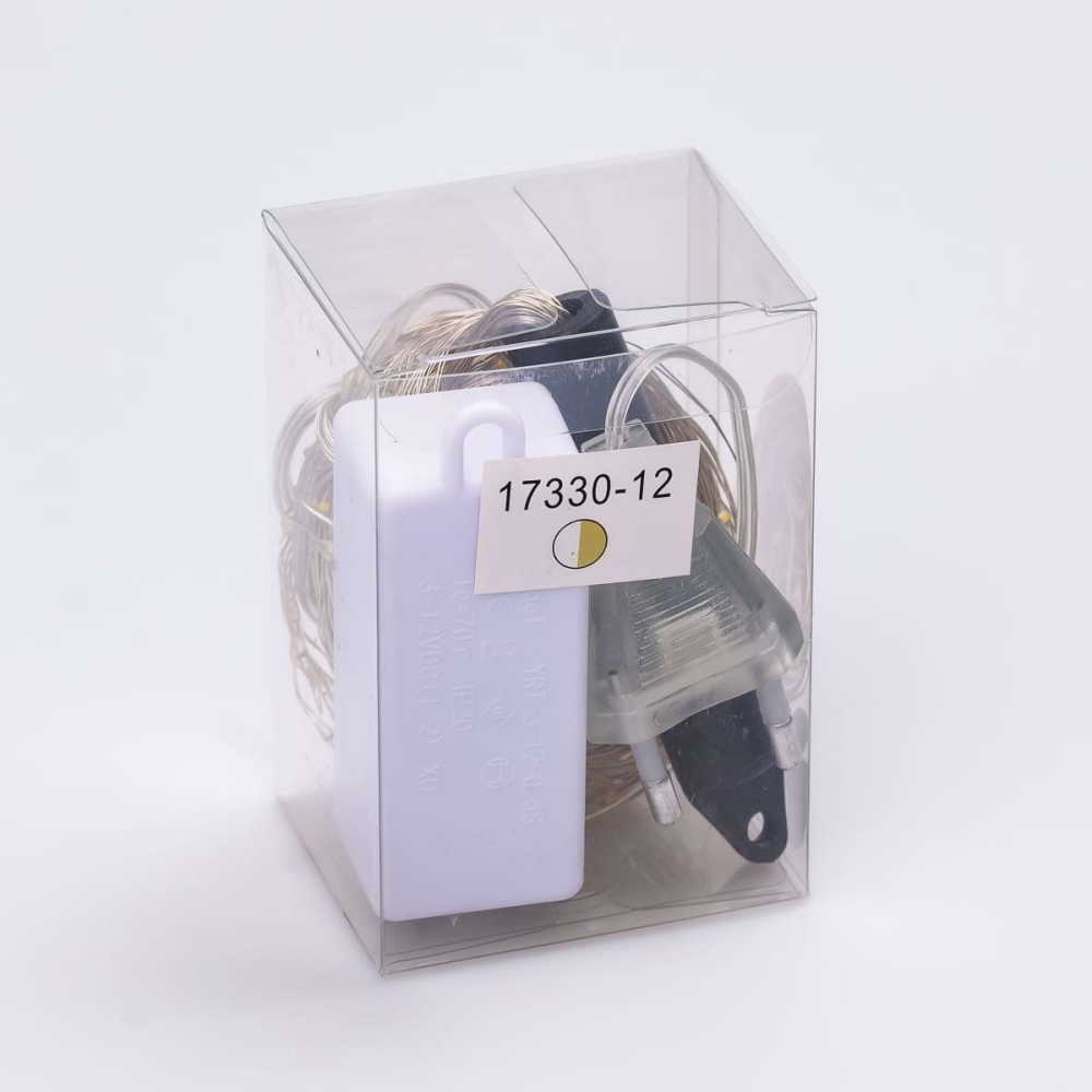 Гірлянда Кінський хвіст 2 м 10 ліній на 200 led лампочок на мідному дроті від мережі Жовта 1733012Y Коломия - фото 10