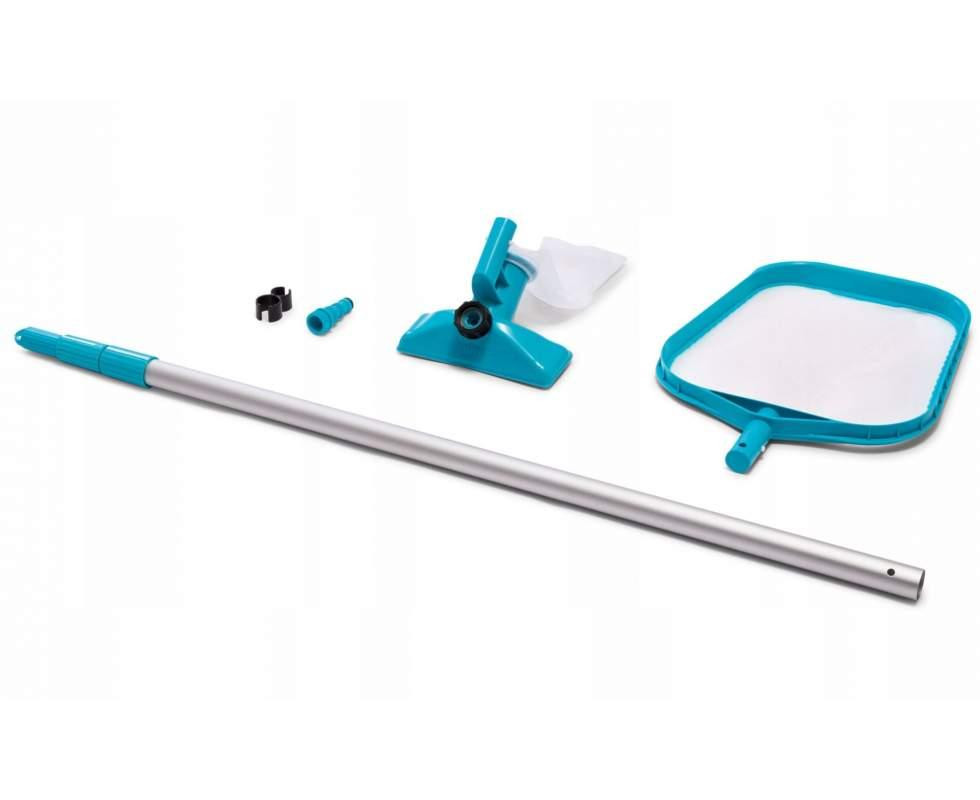 Набір для очищення дна та верхнього шару для басейнів 488см та нижче Блакитний (28002) Чернигов - изображение 2