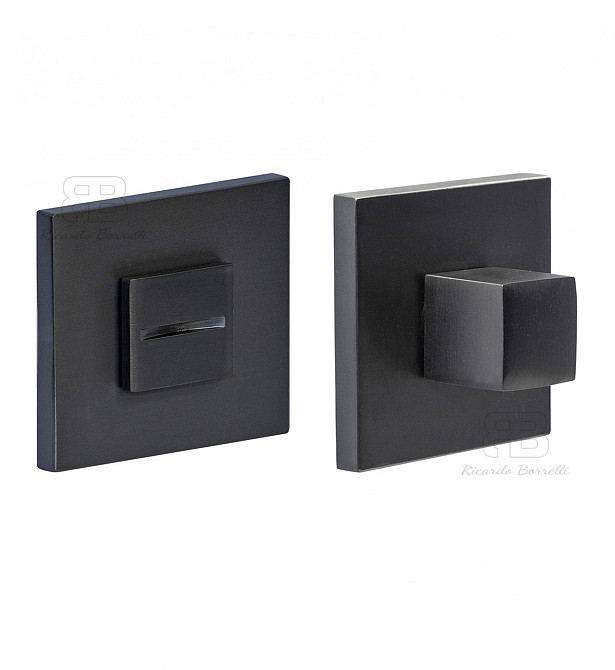 Сантехничесский фиксатор Ricardo Borelli модель Quatro BK MB Черный матовый Киев - изображение 1