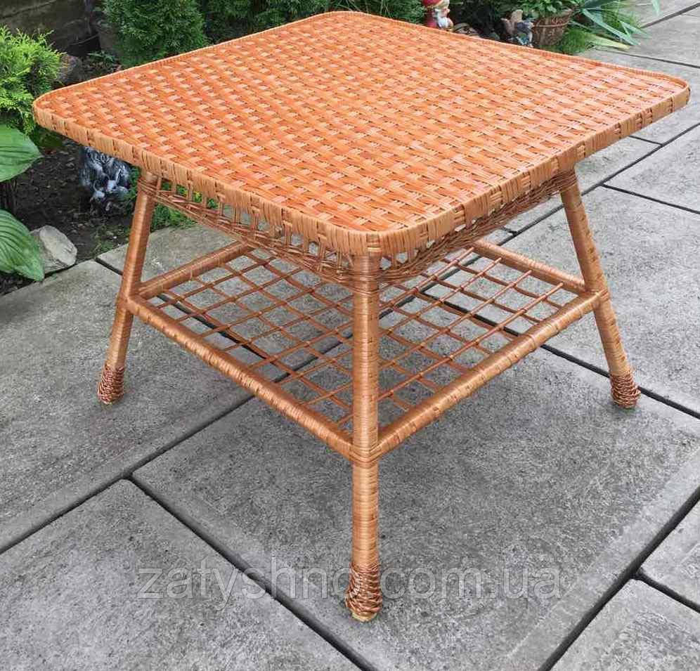 Стіл плетений квадрат 90*90 см Київ - фото 5