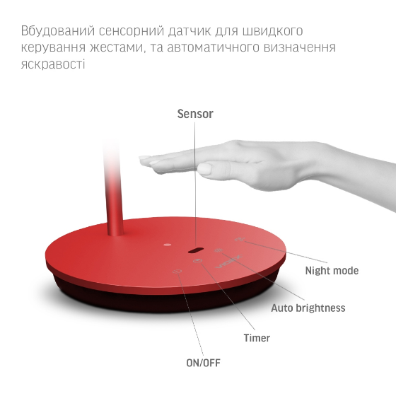 Лампа настільна LED 20W 4100К 220V VL-TF15R Videx Житомир - изображение 7