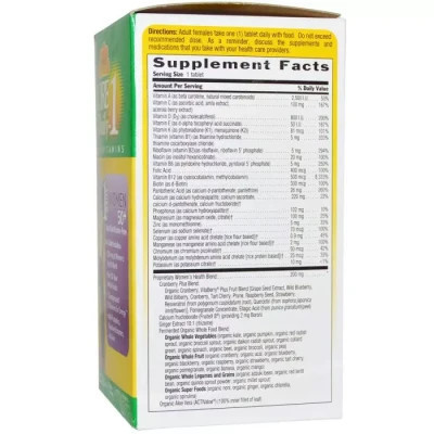 Мультивітамін Country Life Мультивітаміни для Жінок, 50+, Core Daily-1 for Women 50+, 6 (CLF-08196) Вінниця - фото 2