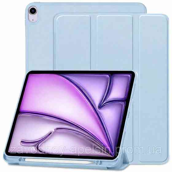 IPad 9,7 A1822 A1823 A1954 A1893 Чехол книжка Стилус (голубой) Одесса