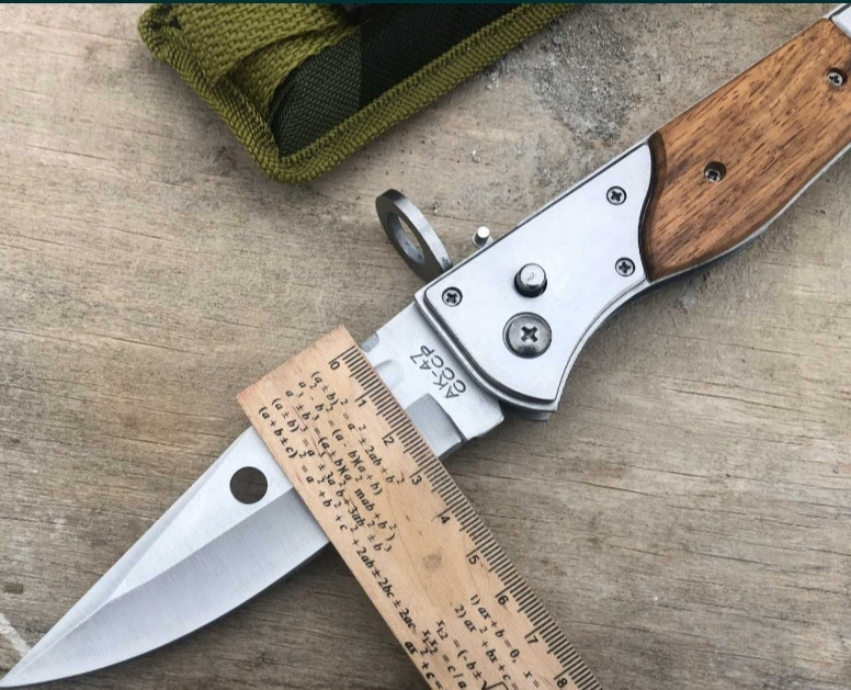 Штык нож: АК-47 выкидной 28см. Тактический,Охотничий ,код 80-1 Киев - изображение 6