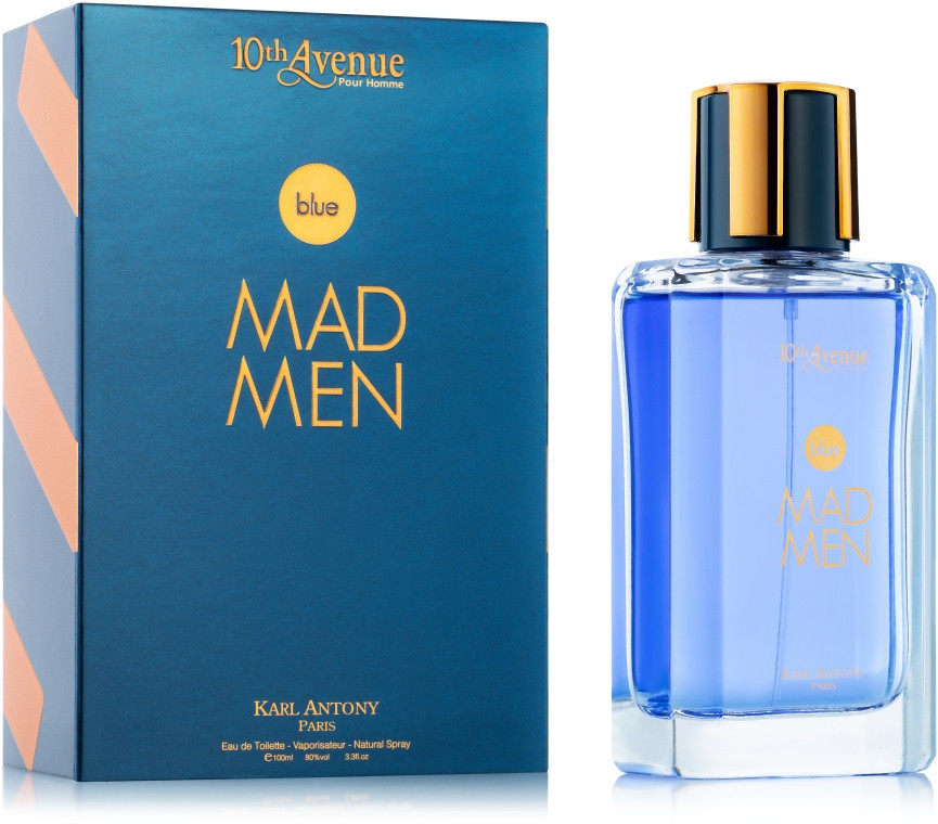 Туалетная вода мужская 10th Avenue Mad Men Blue Karl Antony 100 мл Запорожье - изображение 1