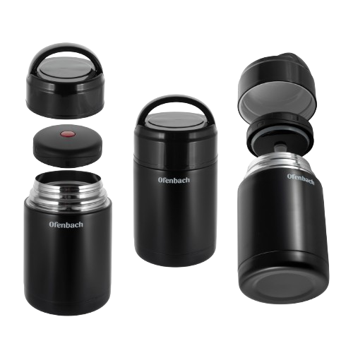 Термос харчовий 1000мл нержавіюча сталь/пластик Ofenbach 101303 Житомир - фото 5