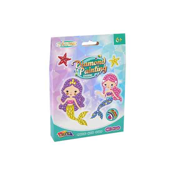 Дитяча алмазна мозаїка "Русалочки" FG24030101B-6 фігурки-наліпки Вінниця