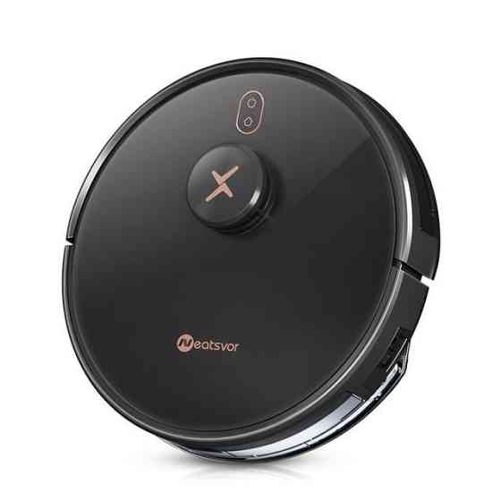 Робот пылесос Neatsvor X600 Pro с Wi-Fi и лазерным построением карты помещений (Черный) Винница