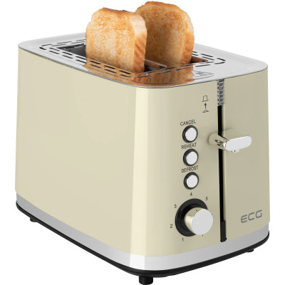 Тостер ECG ST 2766 Vintage Vanilla Винница - изображение 7