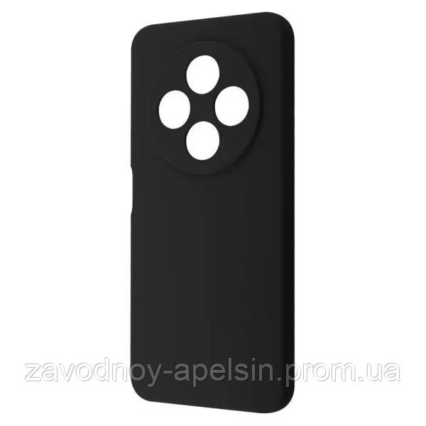 Xiaomi Poco C75 Силиконовый чехол Микрофибра (черный) Одесса - изображение 1