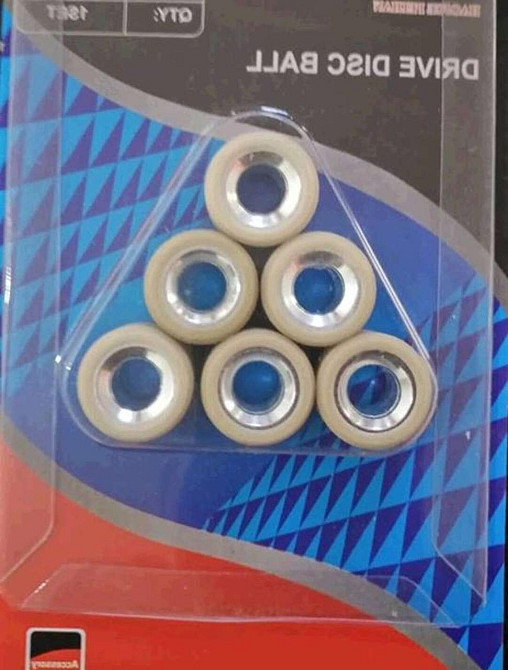 Ролики вариатора 4T GY6 125/150 18*14 10,0г V Мукачево - изображение 1