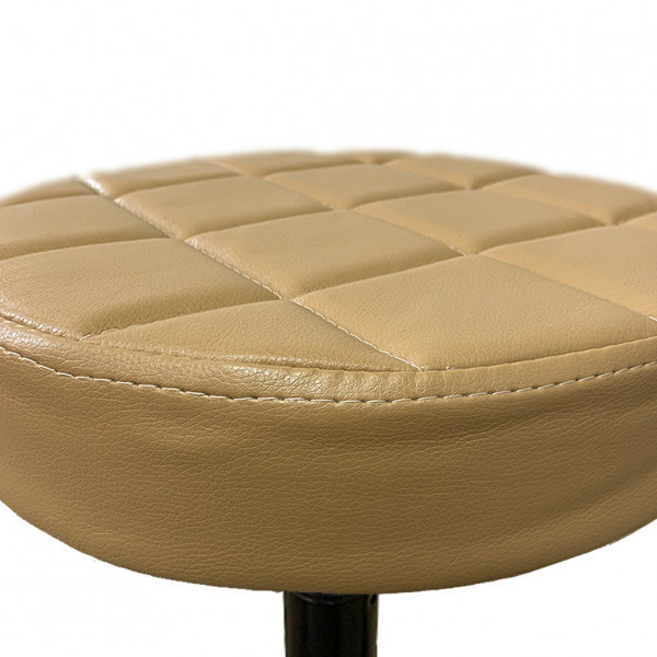 Стул для мастера без спинки Йола на черной ножке Бежевый Киев - изображение 2